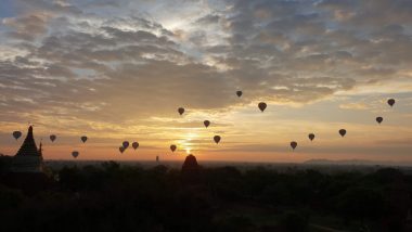 Lever de soleil Bagan