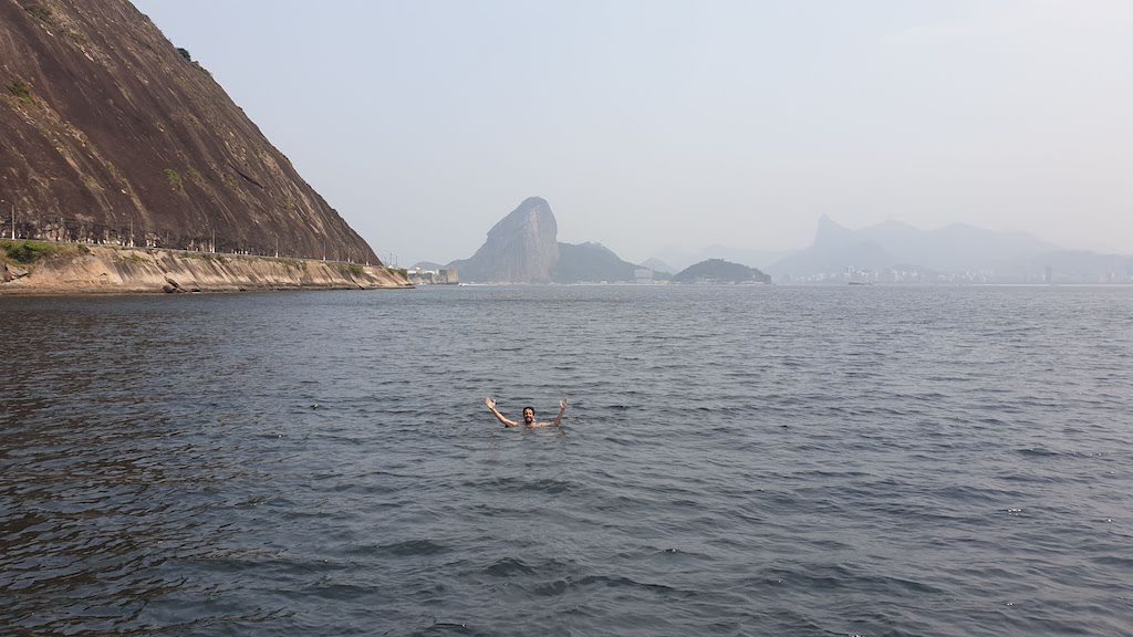 baignade à Rio