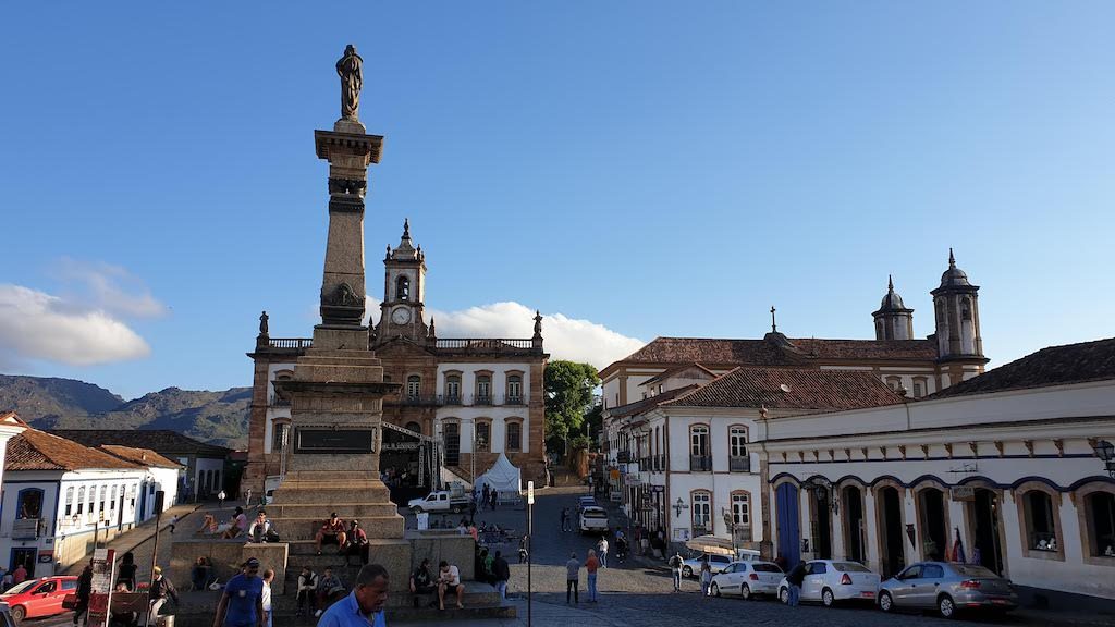 Place Tiradentes Ouro Preto