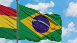 drapeaux brésil bolivie