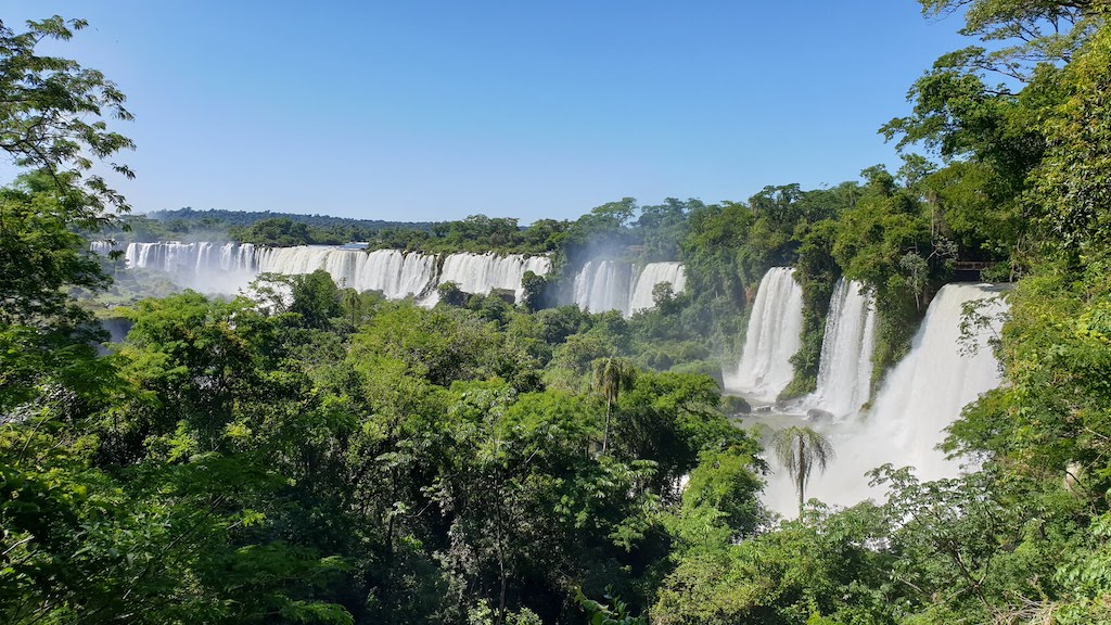 Paseo superior Chutes Iguazu