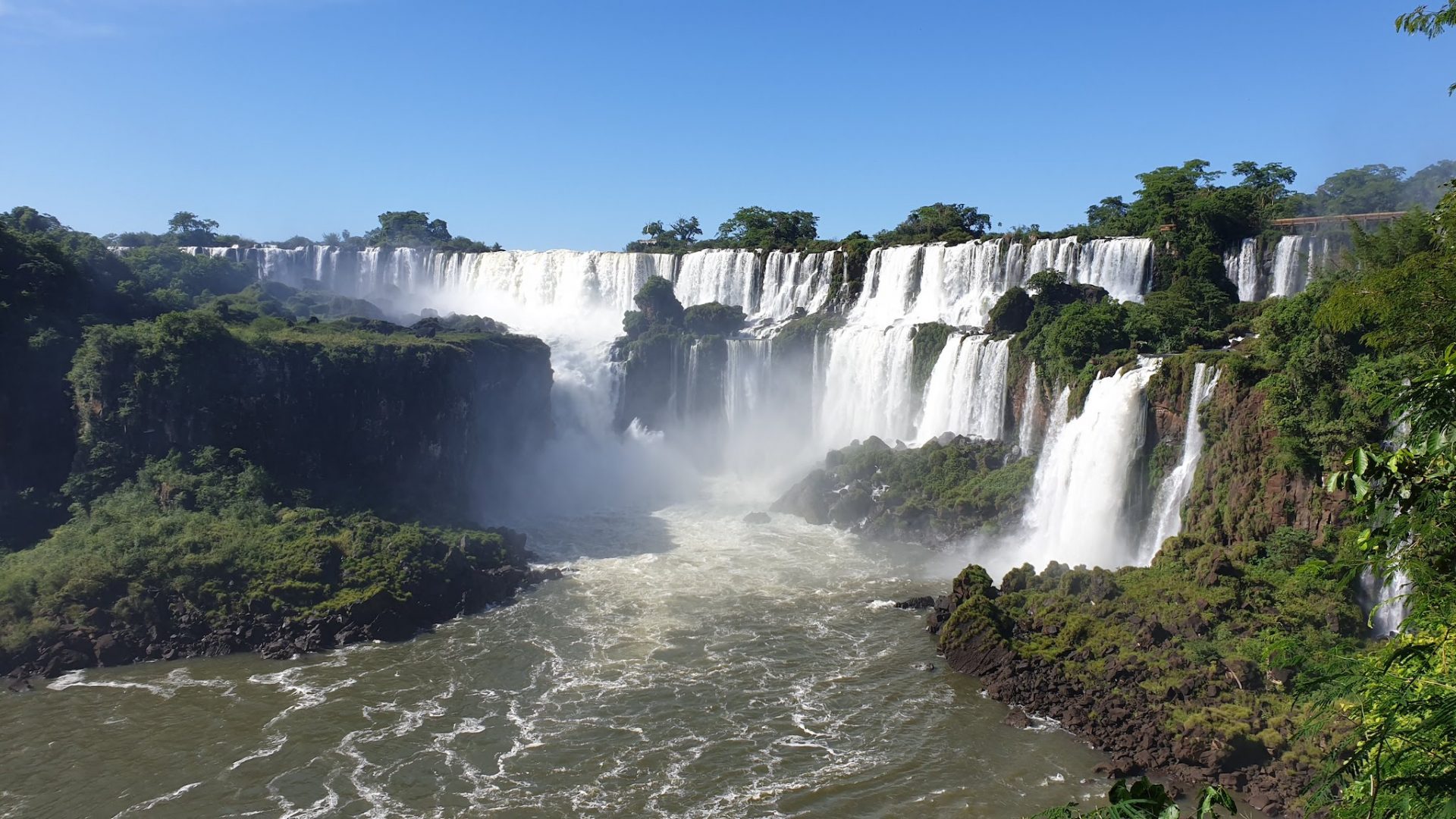 Puerto Iguazu chutes Argentine