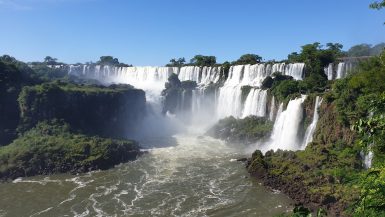Puerto Iguazu chutes Argentine